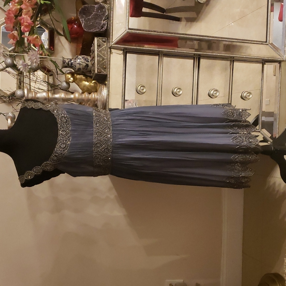 Adrianna Papell evening gorgeous beaded dress size 12